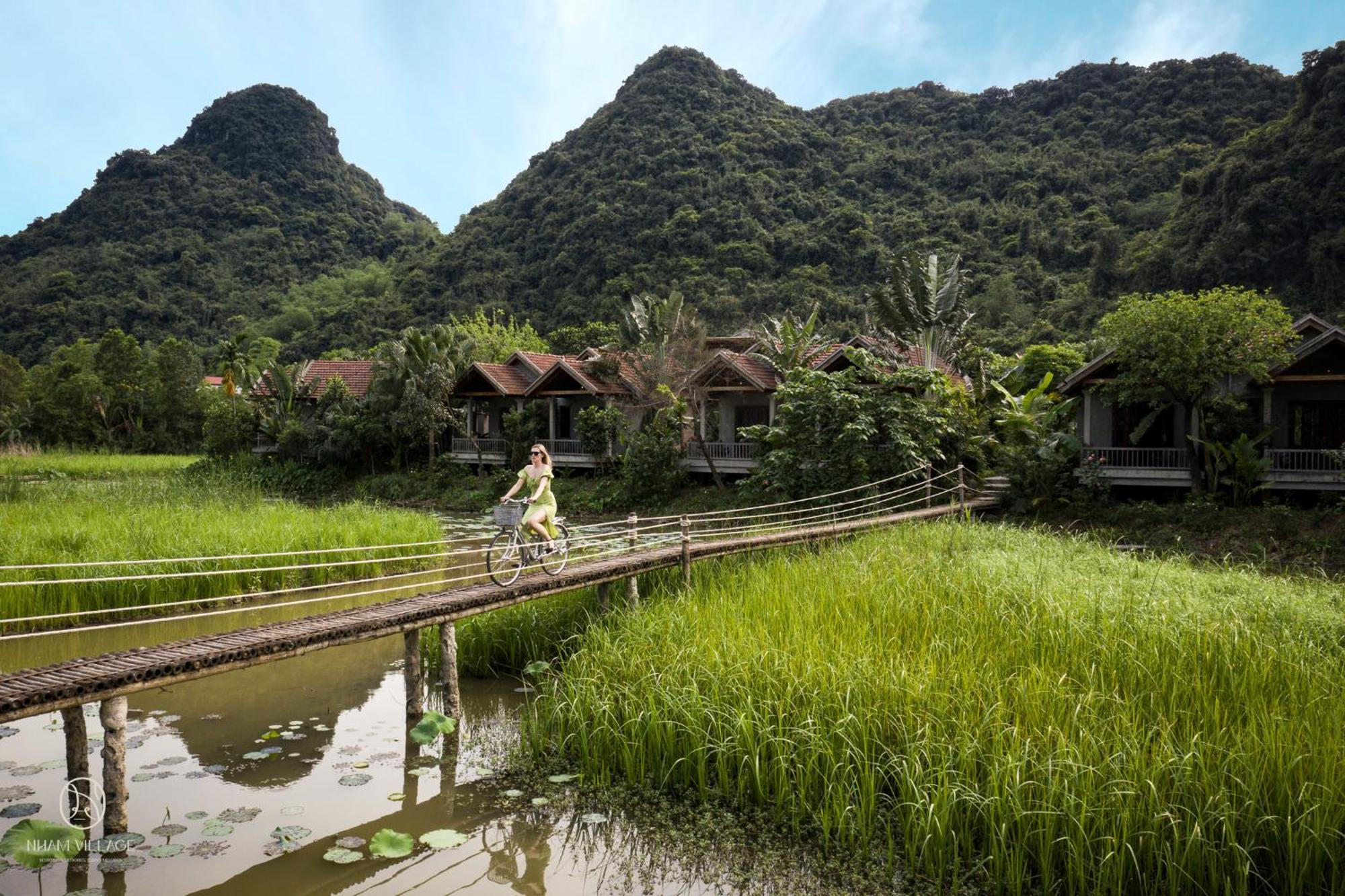 Nham Village Resort Ninh Bình Exteriör bild